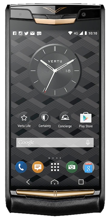 Vertu New Signature Touch Pure Jet Red Gold recovery